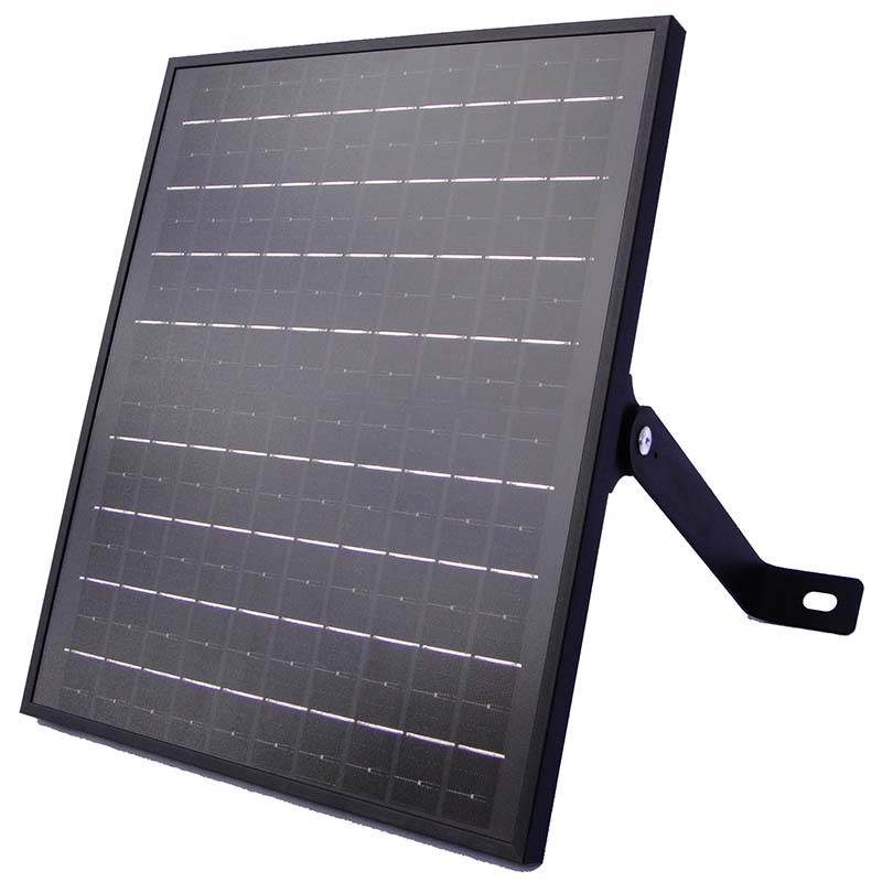 repuesto panel solar foco solar 50w all-black